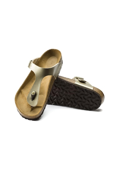 Birkenstock 1016108 Gizeh Mantar Kadın Terlik Altın-Altın