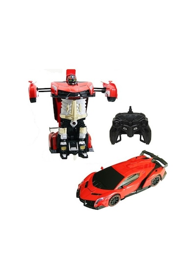 Şarjlı Uzaktan Kumandalı Oyuncak Araba Otomatik Dönüşen Robot Şarjlı Uzaktan Kumandalı Oyuncak Araba Otomatik Dönüşen Robot