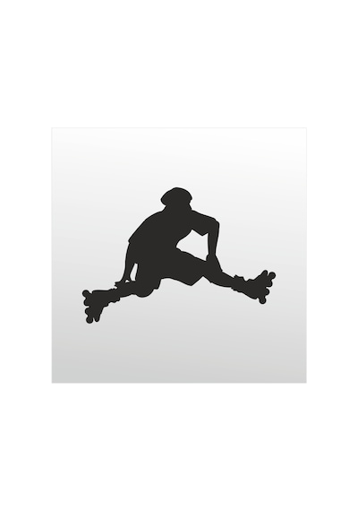 Folyo Sticker Patenci 20cm Uzunluk Siyah