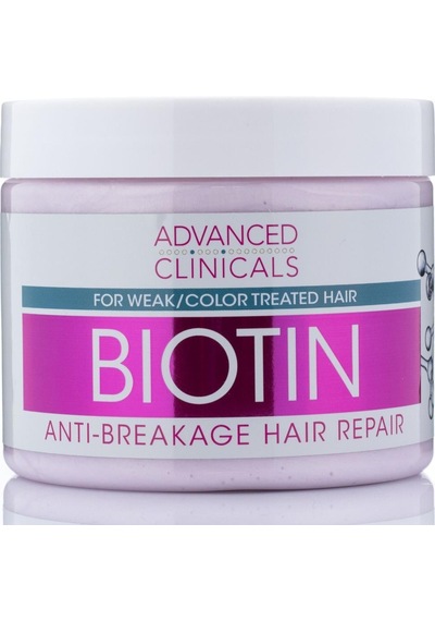 Advanced Clinicals Biotin Kırılma Önleyici Saç Onarıcı Maske 340 G