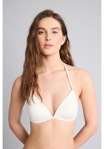 Defacto Regular Fıt Beyaz Bikini Üstü E1692ax26smwt16 Beyaz-wt16