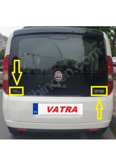 Doblo Combi 1.6 Multijet Maxi Safeline 2017 Safeline Ve 105 Multijet Krom Bagaj Yazı Set
