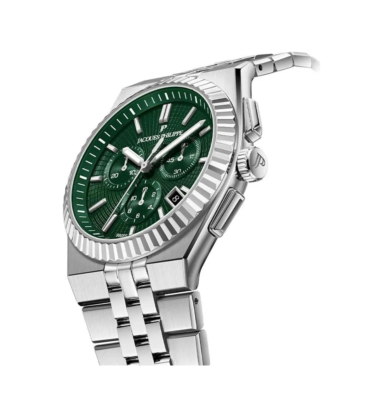Jacques Philippe Jpqgc10513x6 Erkek Kol Saati Metalik Gri