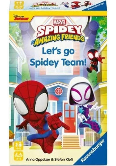 Mey İthalat 248728 Ravensburger - Spidey Takımı - Seyahat Boy Kutu Oyunu