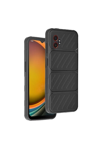 Newface Samsung Samsung Galaxy Uyumlu Xcover 7 Pro Auto Focus Karbon Kapak - Siyah Çr