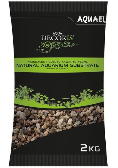 Aquael Akvaryum İçin Renkli Doğal Çakıl 3 - 5 MM 2 KG