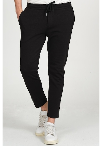 Cekmon Rahat Beli Lastikli Erkek Jogger Pantolon Siyah