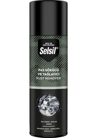 Selsil Bisiklet Zinciri Temizleyici Pas Sökücü Ve Yağlayıcı Sprey 200 Ml 1 adet