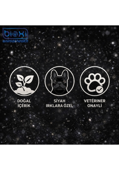 Bioxi Black Shine Pure Shampoo Kedi Ve Köpek Siyah Tüyler İçin Şampuan 200 Ml