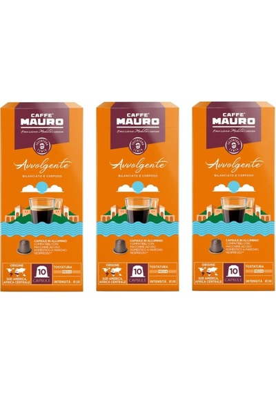 Caffe Mauro Avvolgente Nespresso Kapsül Kahve 30 Kapsul Kapsül Kahve