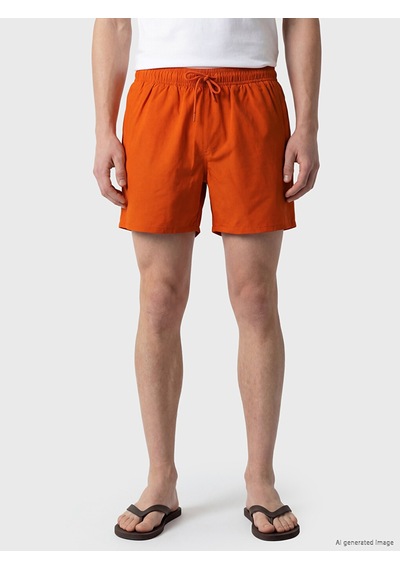Lcw Swımwear Turuncu En Kısa Boy Erkek Deniz Şortu