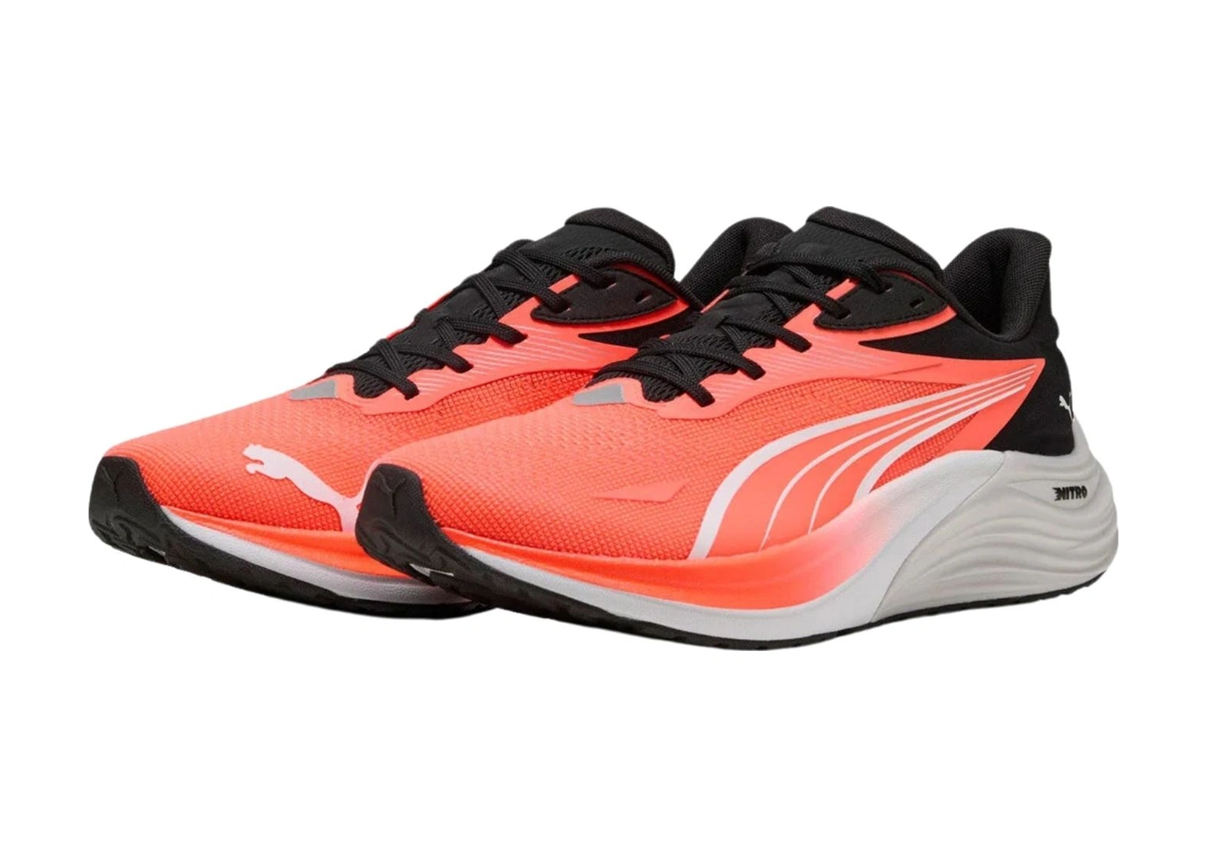 Puma Puma Electrify Nitro 4 Erkek Kırmızı Yol Koşusu Ayakkabısı 8053 Kırmızı