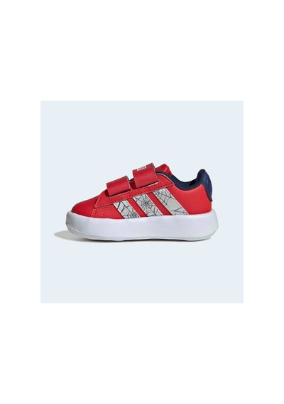 Adidas Grand Court Spider-man Cf I Bebek Sneaker Kı9193 Pure Ruby / Gümüş Met. / Koyu