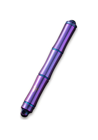 We Knife Syrinx Purple Titanium Pen Taktik Kalem Mor