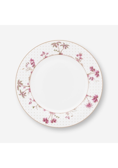 Beyaz Porselen Yemek Tabağı 26,5 Cm