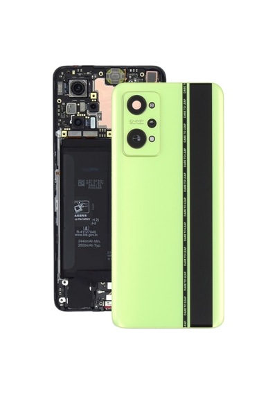 Cbtx Oppo Uyumlu Realme Gt Neo2 Pil Arkakapak Kamera Lens Kapağı Yeşil