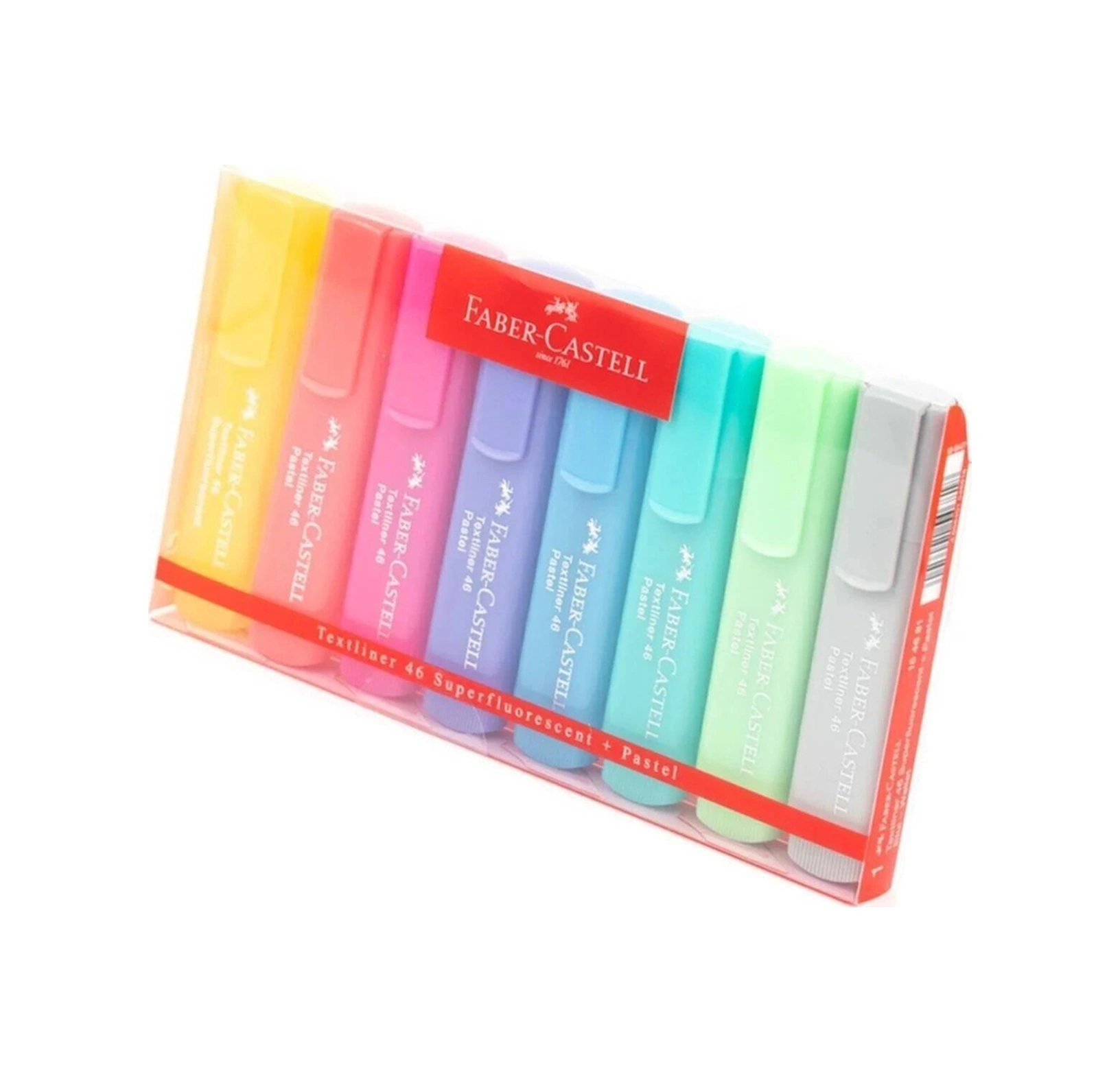 Pastel Blisterli Set Fosforlu Kalem 8'li Ekru