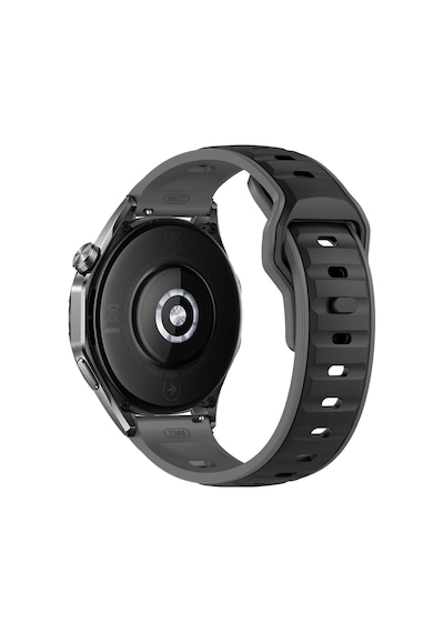 Huawei Watch Gt5 Pro 46mm İle Uyumlu Çift Renkli Spor Silikon Kordon Nefes Alabilir Konforlu