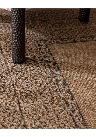 Madame Coco Orens Halı - Naturel/siyah - 120x180 Cm 8684427332061 Çok Renkli