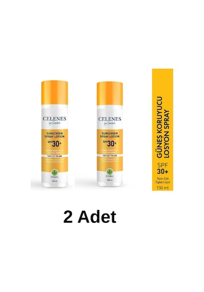 By Sweden Güneş Koruyucu Losyon Sprey Spf+30 150 Ml 2 Adet