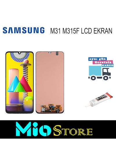 Samsung Galaxy Uyumlu M31 M315F LCD EKRAN DOKUNMATİK KALİTEDE