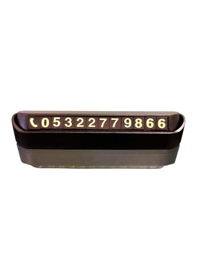 Autokit Fosforlu Lüx Araç Numaratörü (429950445)