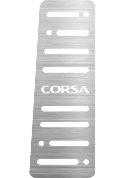 Opel Corsa D 2006-13 Ayak Dinlendirme Pedalı Krom Ayak Dayama Pedalı