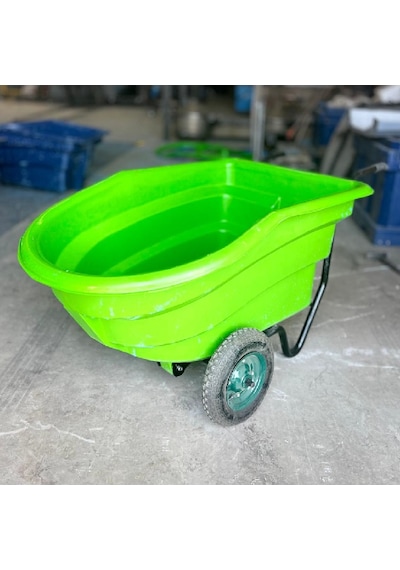 Damperli Plastik El Arabası 300 Litre