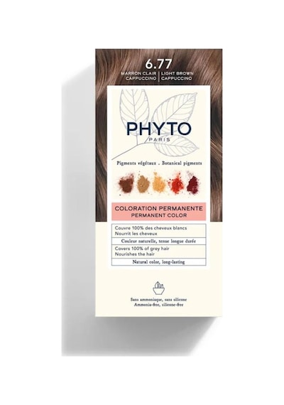Phyto Color Bitkisel Saç Boyası - 6.77 Cappuccino Kahve