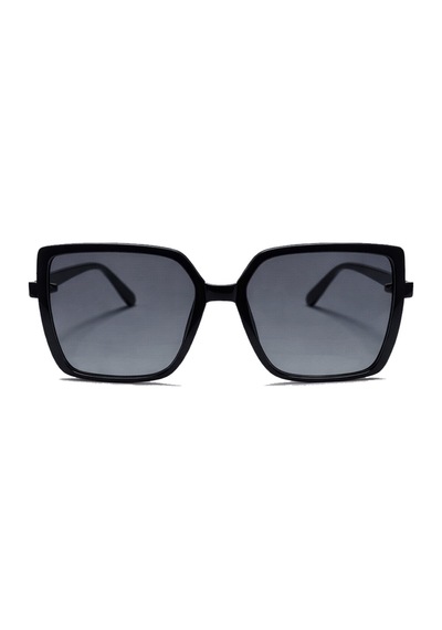 Zalara Polarize Cam Vintage & Retro Unisex Güneş Gözlüğü Siyah