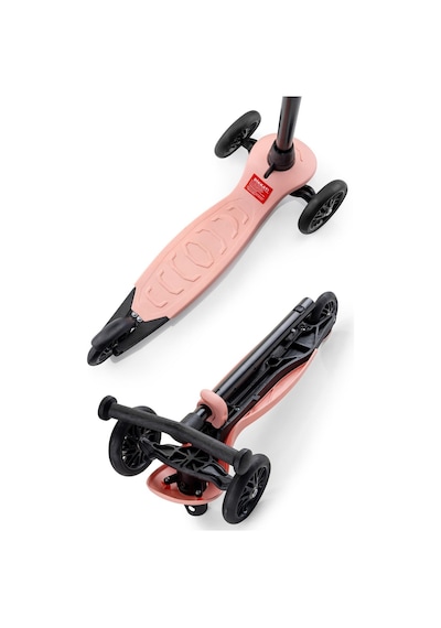 Wellgro Turbo 3 Tekerli Yükseklik Ayarlı Scooter, Pembe Pembe