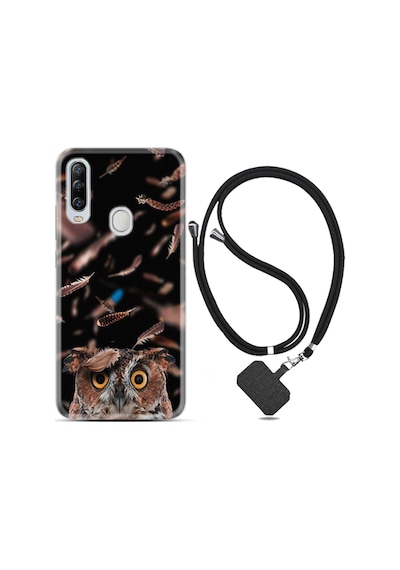 General Mobile GM20 Pro Kılıf Boyun Askılı Green Prizma 1347
