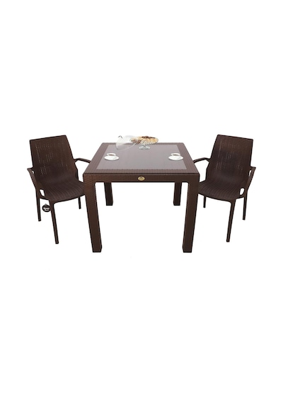 Depootoptan Mandella Elit Rattan 90 x 90 CM 2 Kişilik Nirvana Koltuk Camlı Masa Ta Kahverengi Depootoptan Mandella Elit Rattan 90 x 90 CM 2 Kişilik Nirvana Koltuk Camlı Masa Ta Kahverengi