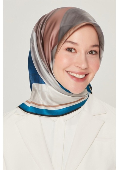 Armine 90 X 90 İpek Eşarp 8516d Sura -1211