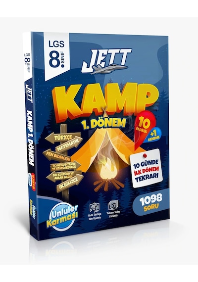 Ünlüler Karması 8.sınıf 1.dönem Tüm Dersler Jett Kamp Yeni