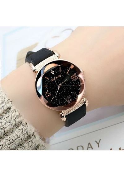 Gogoey Kadın Kol Saati Rose Gold Lüks Moda Şık Bayan Kol Saati