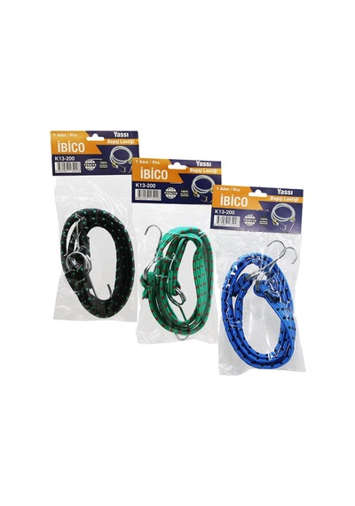 İbico K13-200 30mm Yassı Bagaj Lastiği- 12'li Paket Diğer
