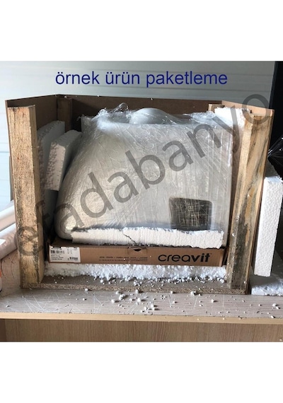 Creavit Tp214 Tezgah Altı Oval Lavabo 37 x 47 CM Beyaz
