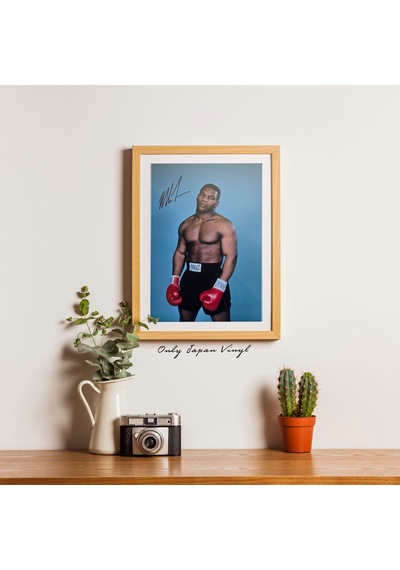 Mike Tyson 20x30 Cm Boyutunda Islak İmzalı Fotoğraf Ömür Boyu Co