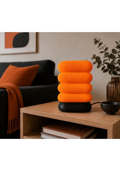 Soft Glow Masa Lambası - Fiş Bağlantılı Turuncu
