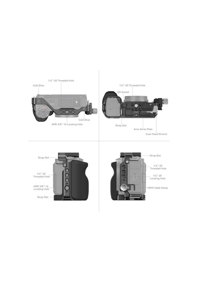 Smallrig 4257 Sony Zv-e1 İçin Kafes Kiti