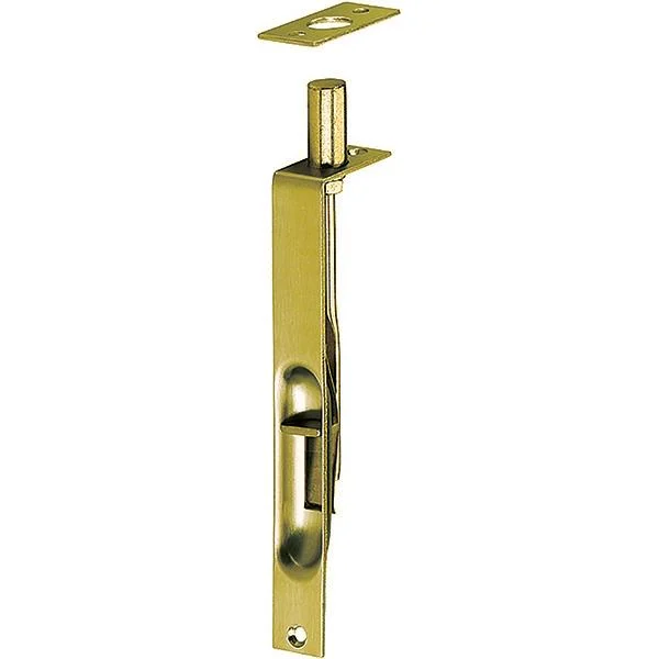 Gömme Pirinç Sürgü İtmeli 8 Cm Sarı 1 ADET