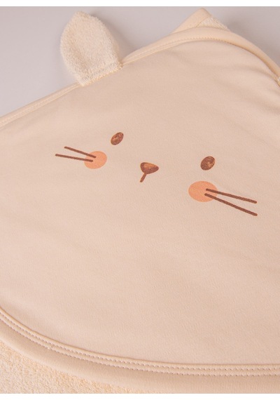Organik Cute Bunny Banyo Silgisi Natural Standart
