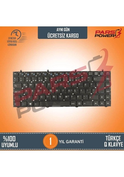 Exper Ultranote C4B-A01 Notebook Klavye Siyah Tr