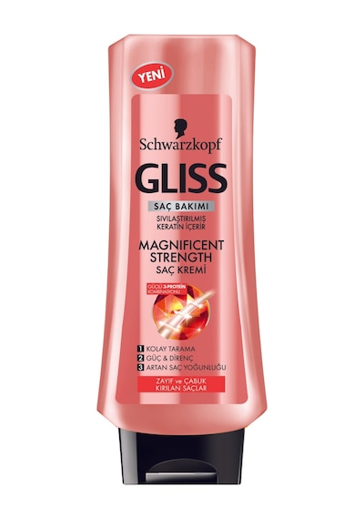 Schwarzkopf Gliss Magnificent Strength Saç Bakım Kremi 360 ML