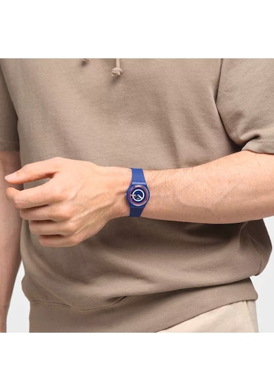 Swatch SO28N703 Blue to Basics Kol Saati