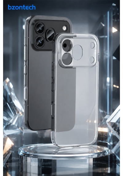 Honor 600 Pro Uyumlu Kılıf Şeffaf Kamera Korumalı 3d