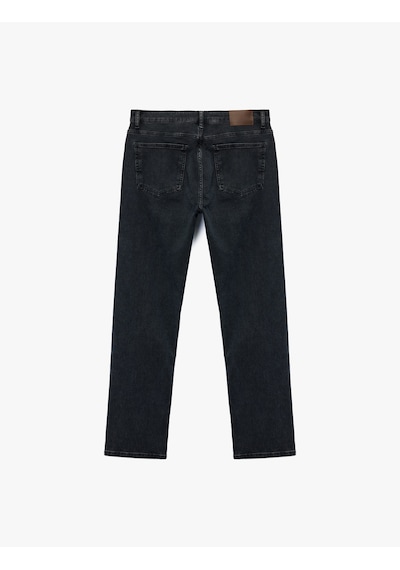 Koton Normal Bel Pamuklu Straight Fit Jean Pantolon - Mark Jean İndigo Stone 7wam40030nd İndigo - Taş Koton Normal Bel Pamuklu Straight Fit Jean Pantolon - Mark Jean İndigo Stone 7wam40030nd İndigo - Taş
