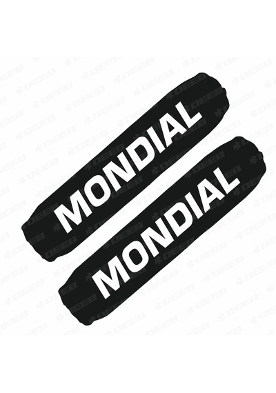 Mondial Baskılı Amortisör Çorabı Kılıfı Beyaz