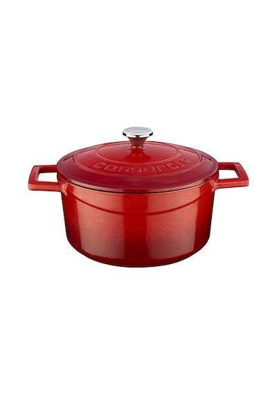 Lava Döküm Yuvarlak Tencere. Folk Çap(Ø)22cm.